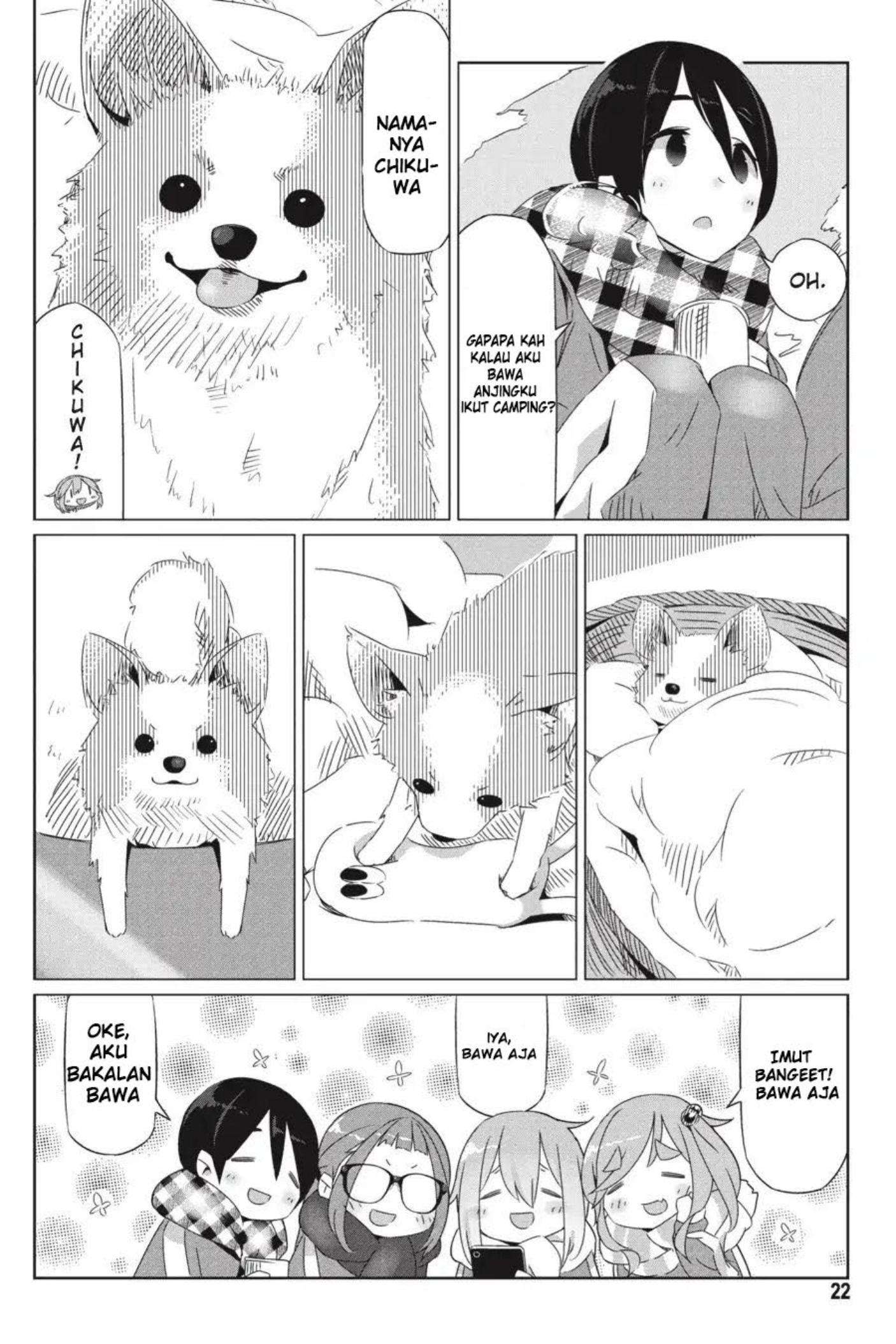 Yuru-Camp chapter 19 halaman 25