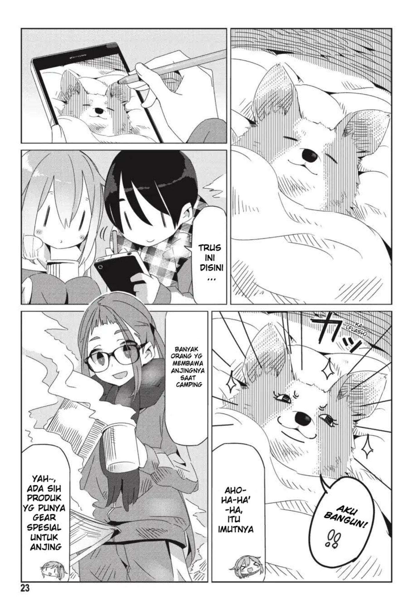 Yuru-Camp chapter 19 halaman 26