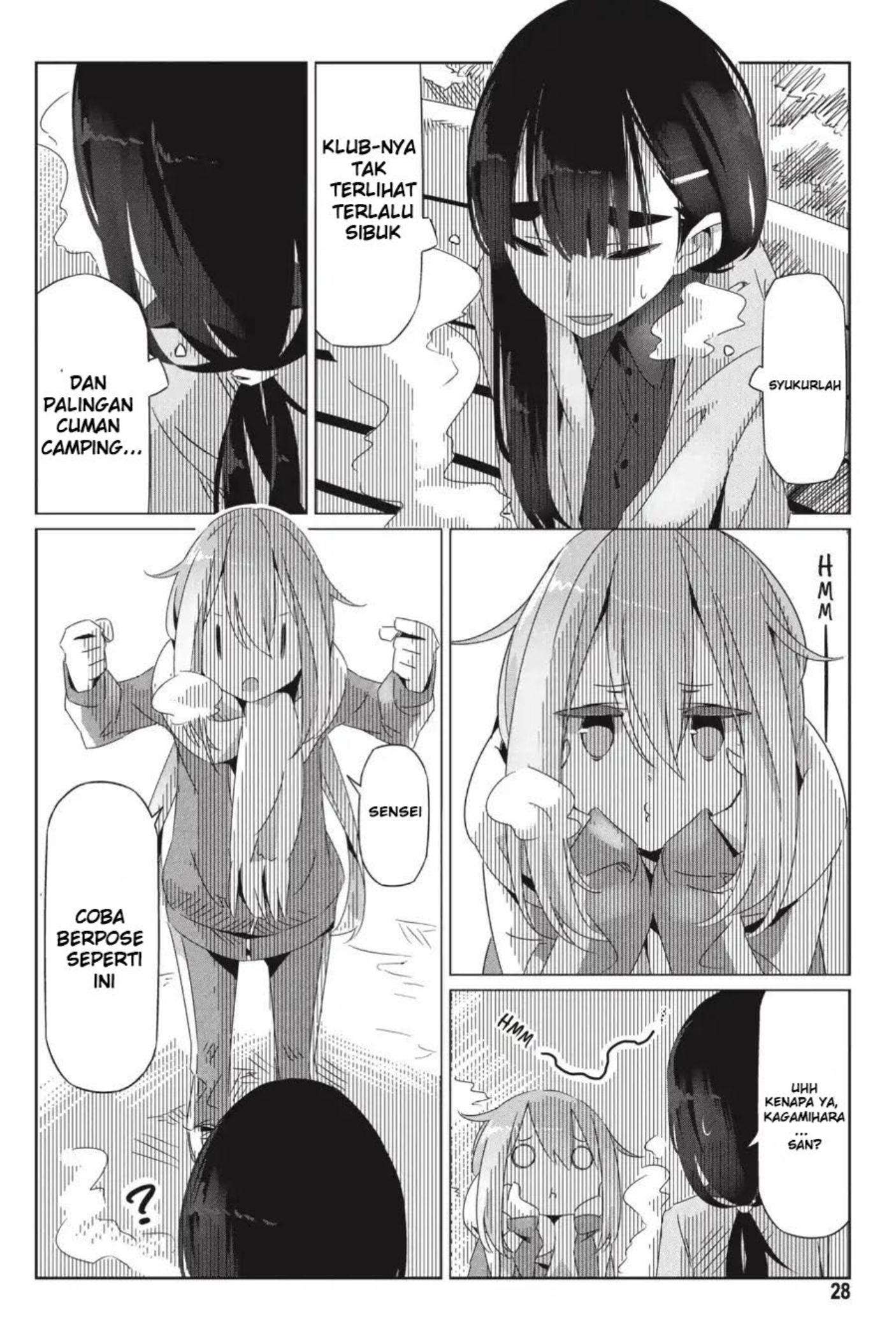 Yuru-Camp chapter 19 halaman 31