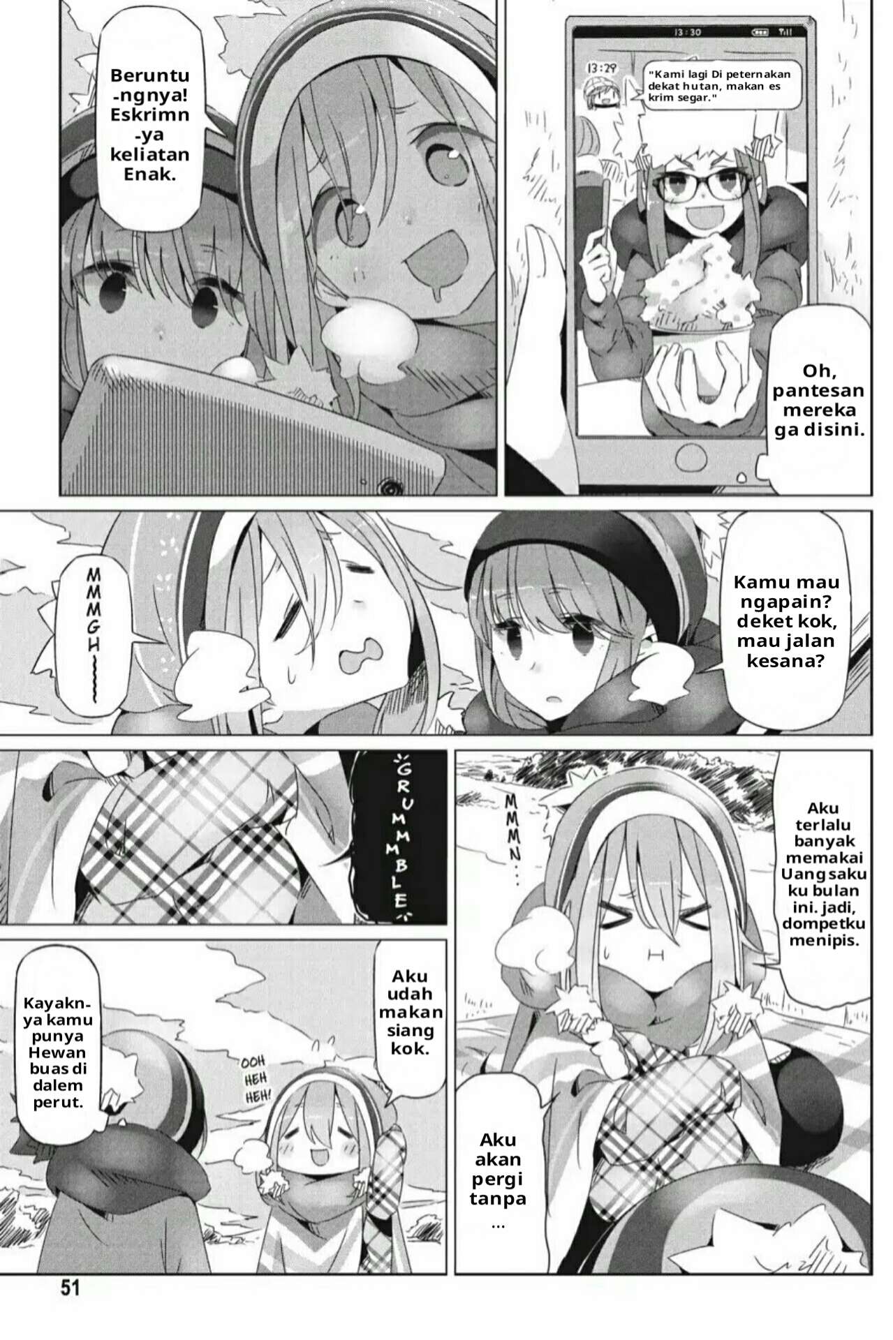 Yuru-Camp Bab 20 halaman 17