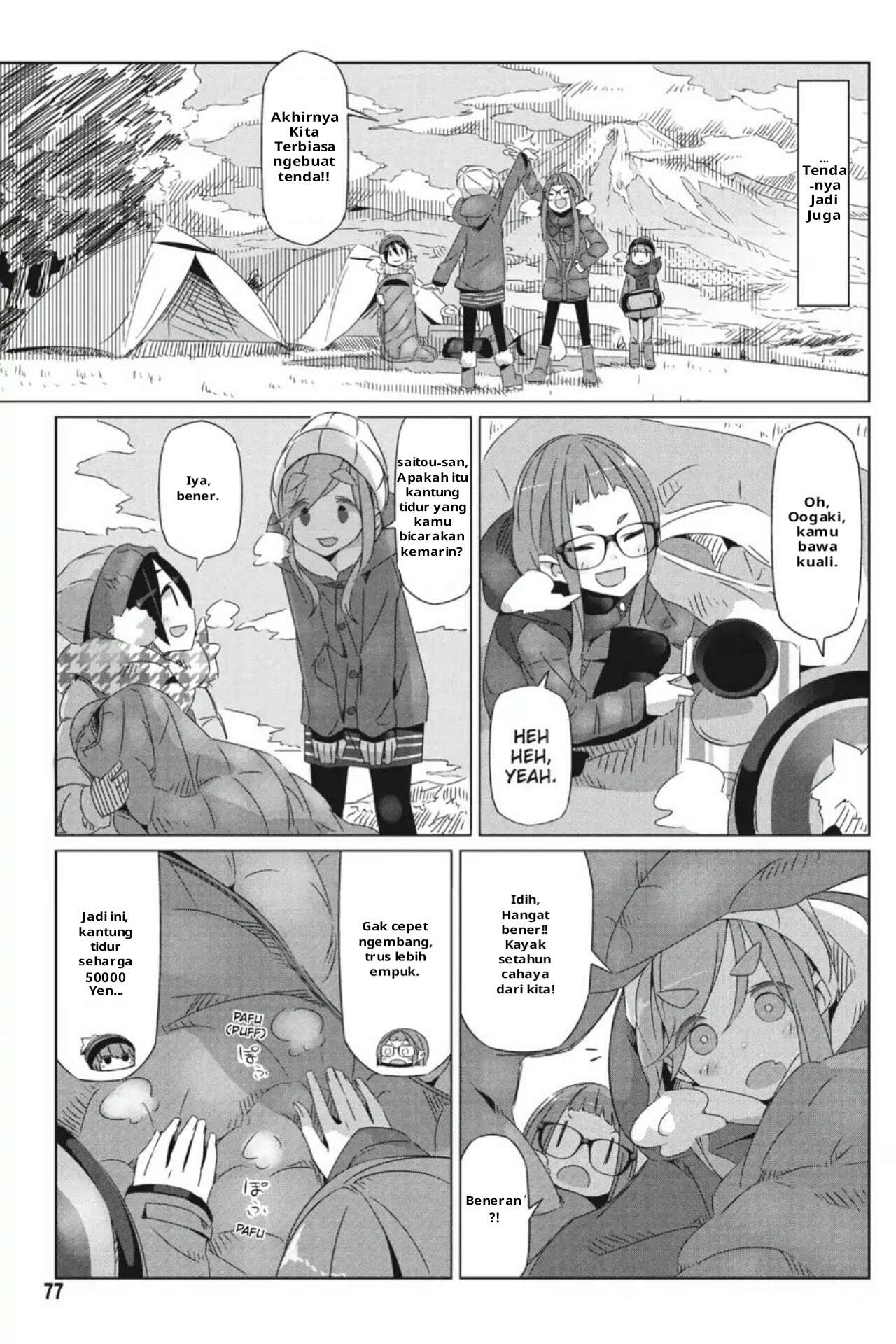 Yuru-Camp Bab 21 halaman 15