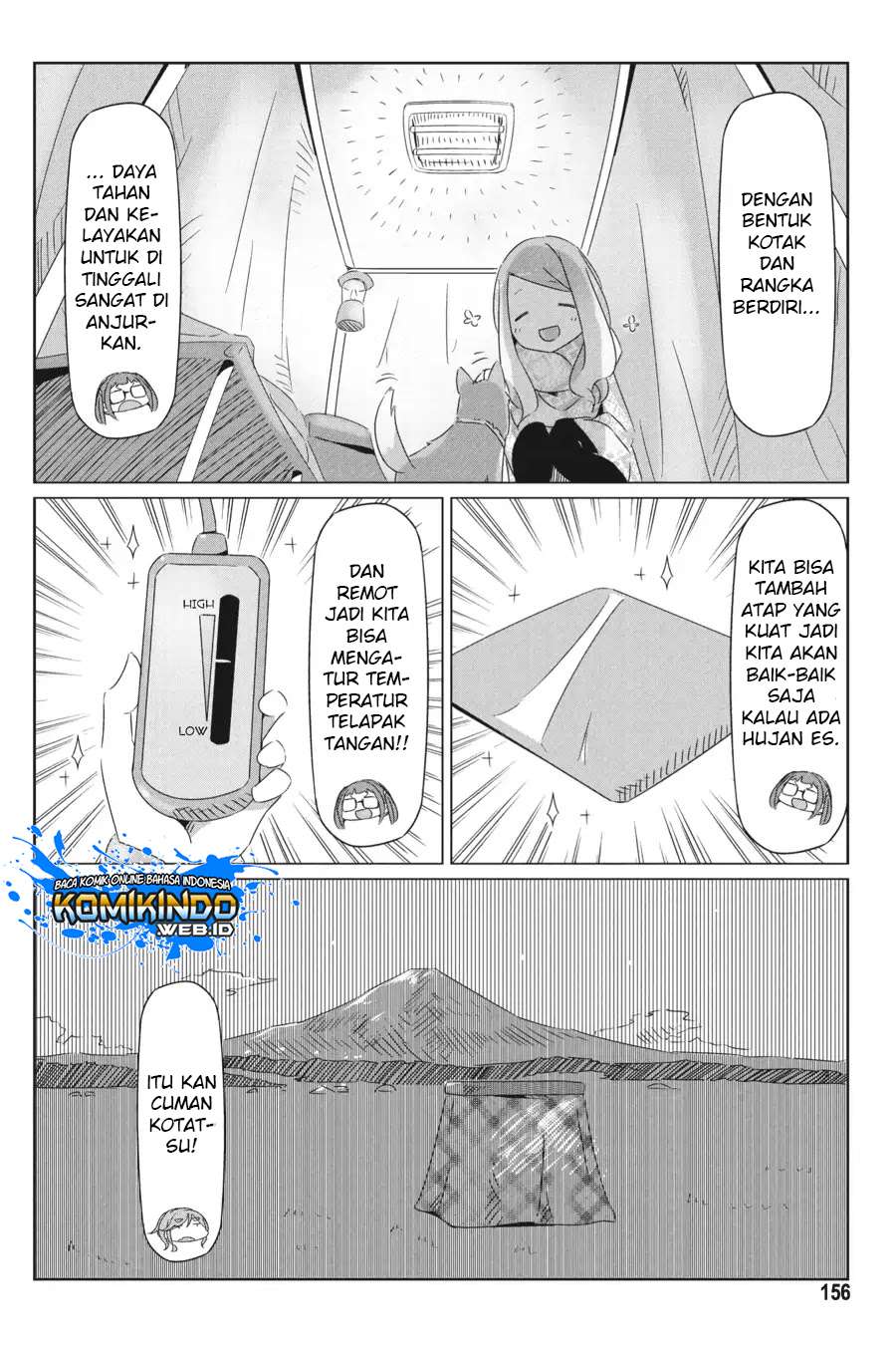 Yuru-Camp chapter 22.5 halaman 5