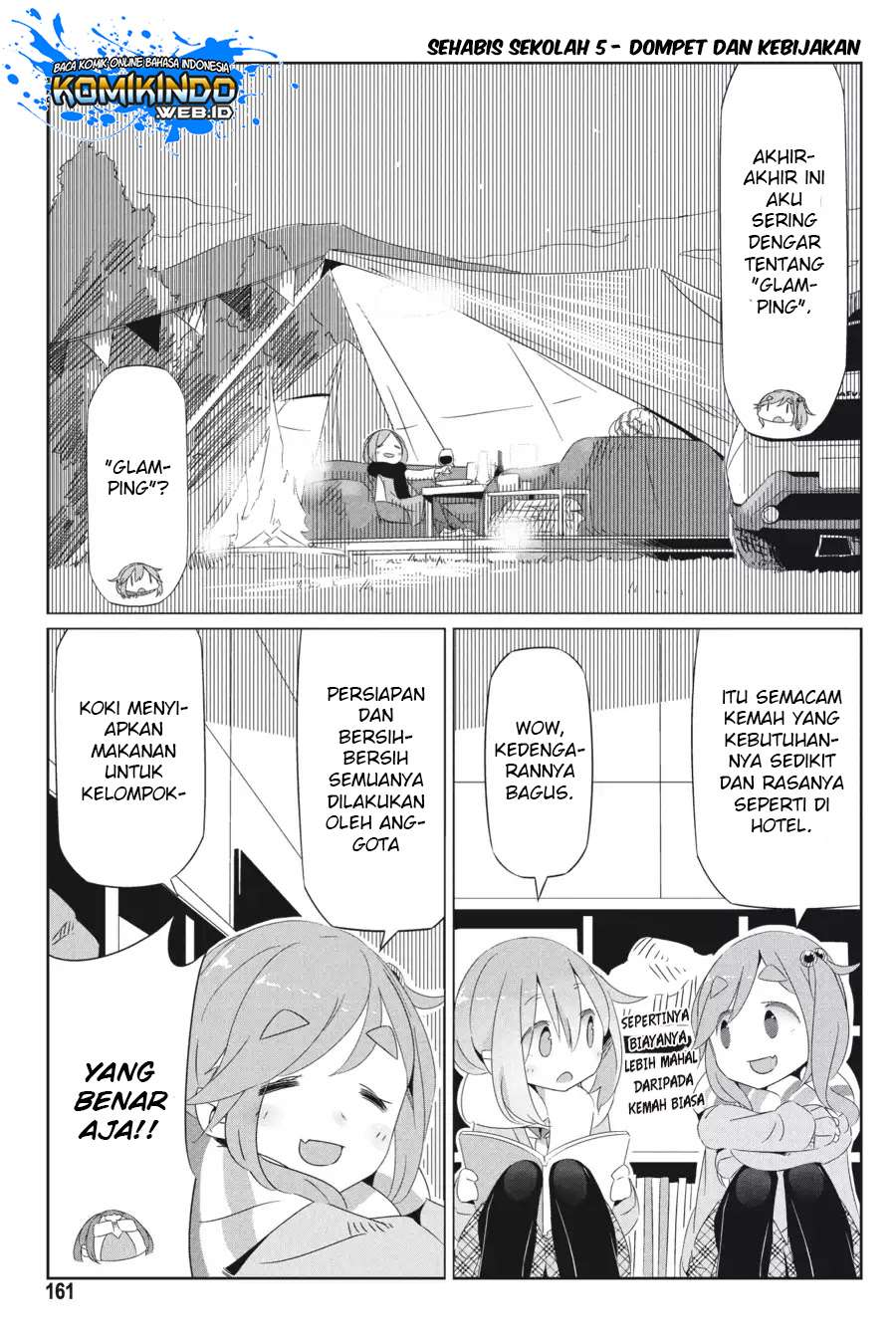 Yuru-Camp chapter 22.5 halaman 10