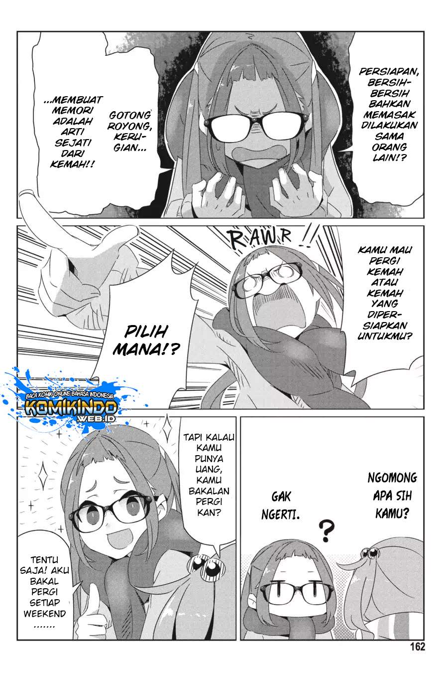 Yuru-Camp chapter 22.5 halaman 11