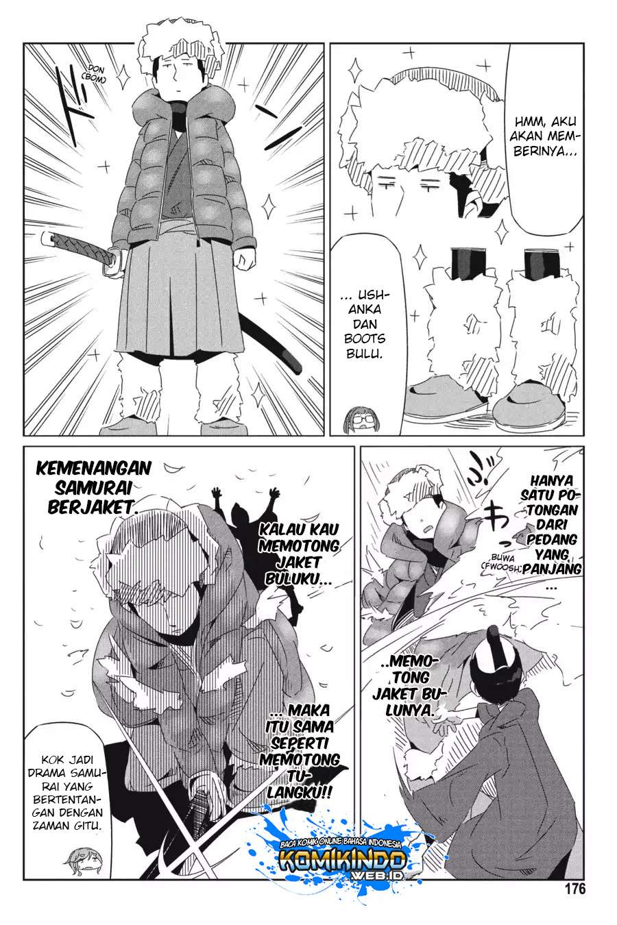 Yuru-Camp chapter 22.5 halaman 25