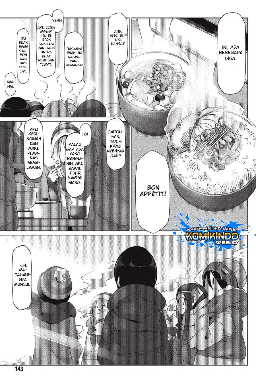 Yuru-Camp Bab 23 halaman 22
