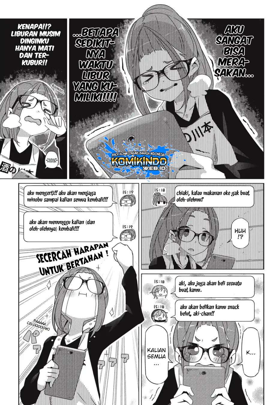 Yuru-Camp Bab 24 halaman 21
