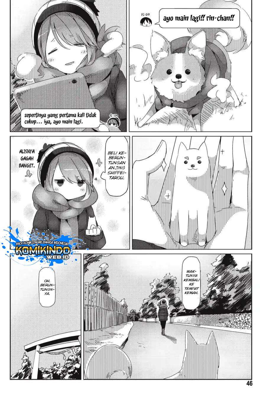 Yuru-Camp Bab 25 halaman 14