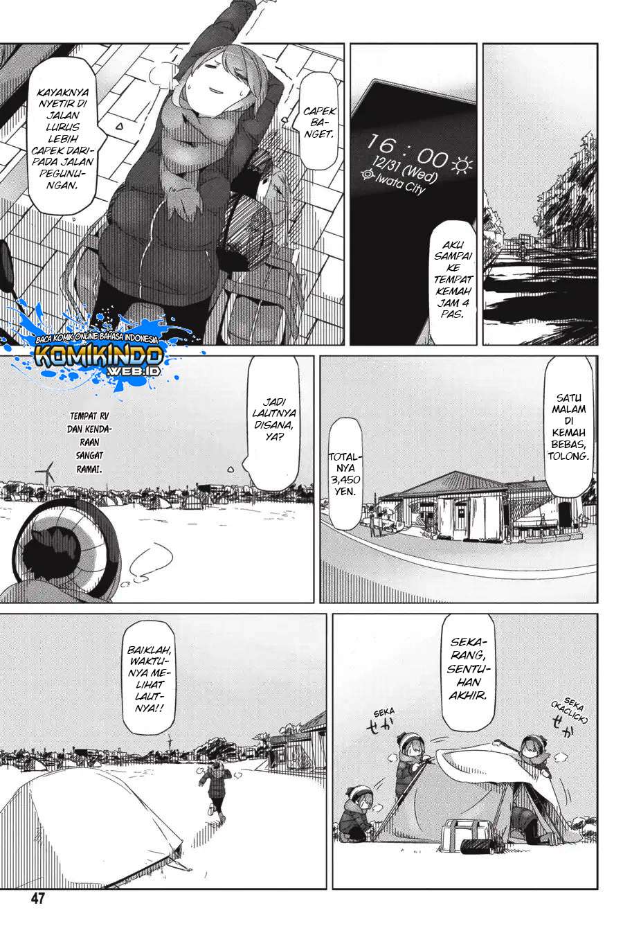 Yuru-Camp Bab 25 halaman 15