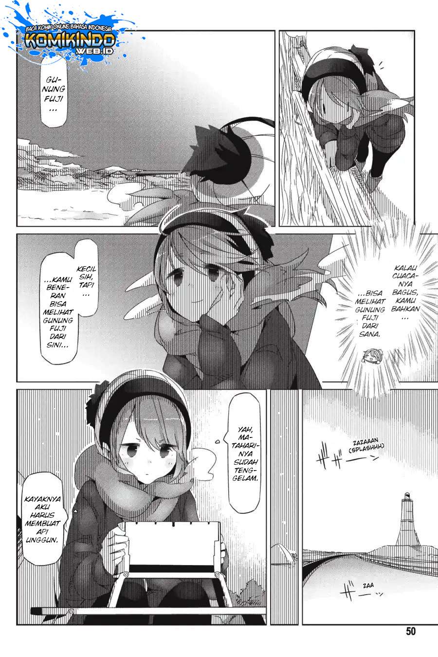 Yuru-Camp Bab 25 halaman 18
