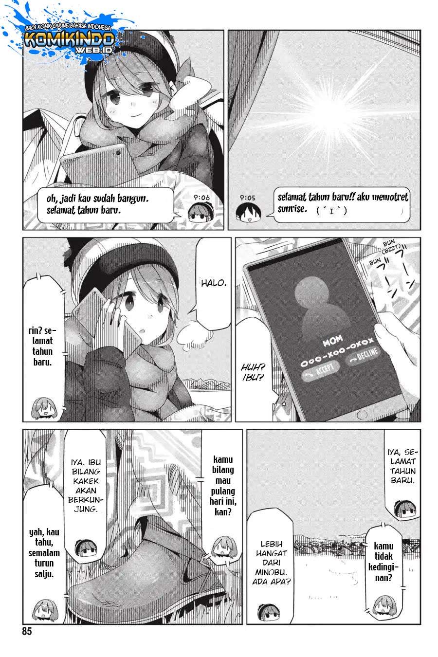 Yuru-Camp Bab 26 halaman 28