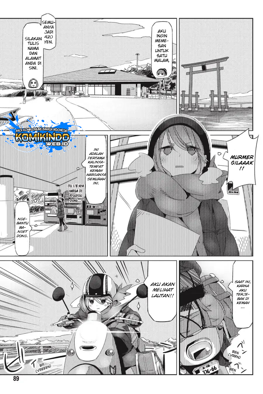 Yuru-Camp chapter 27 halaman 2