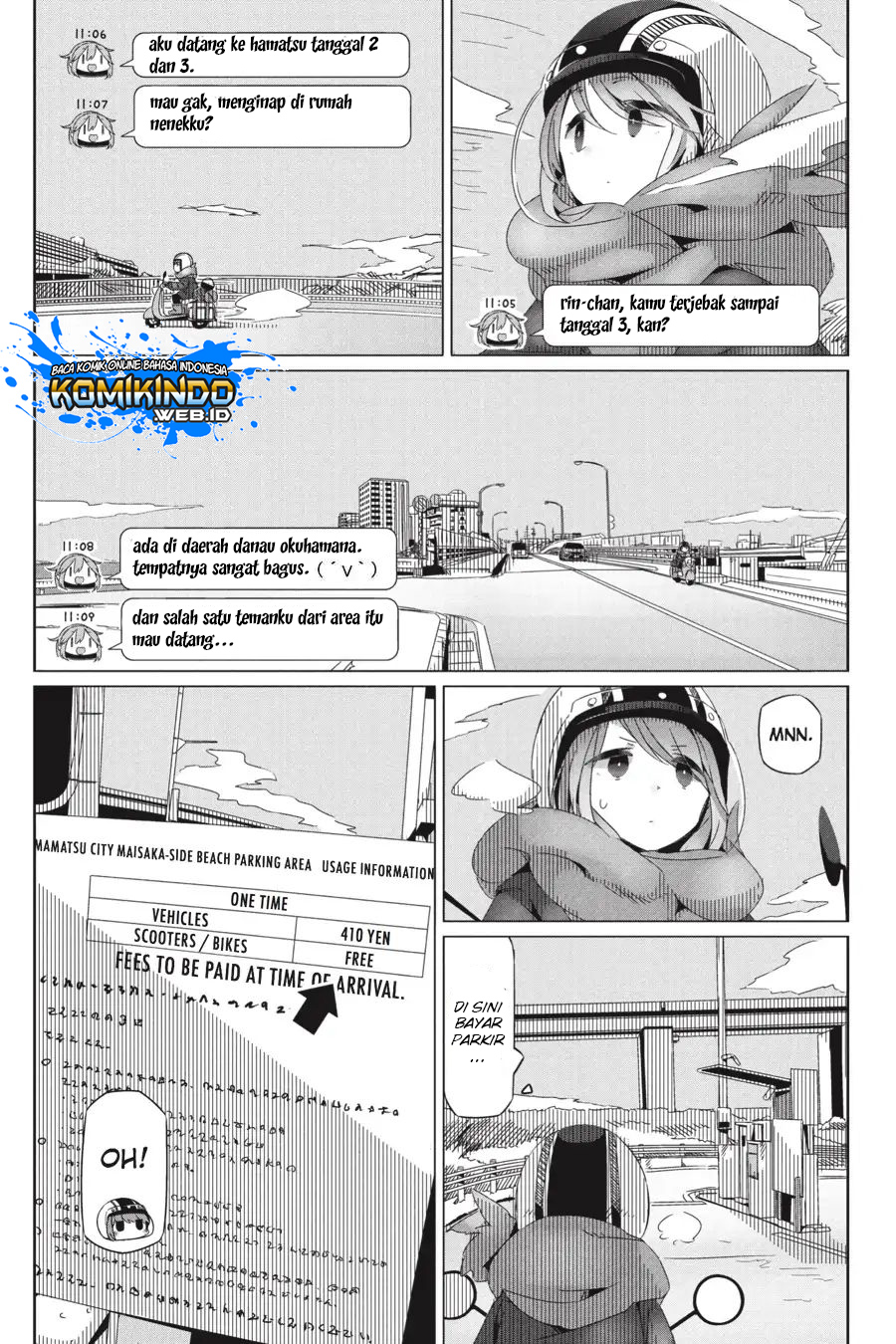 Yuru-Camp chapter 27 halaman 3