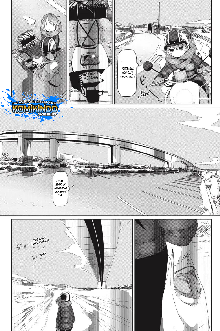 Yuru-Camp chapter 27 halaman 4