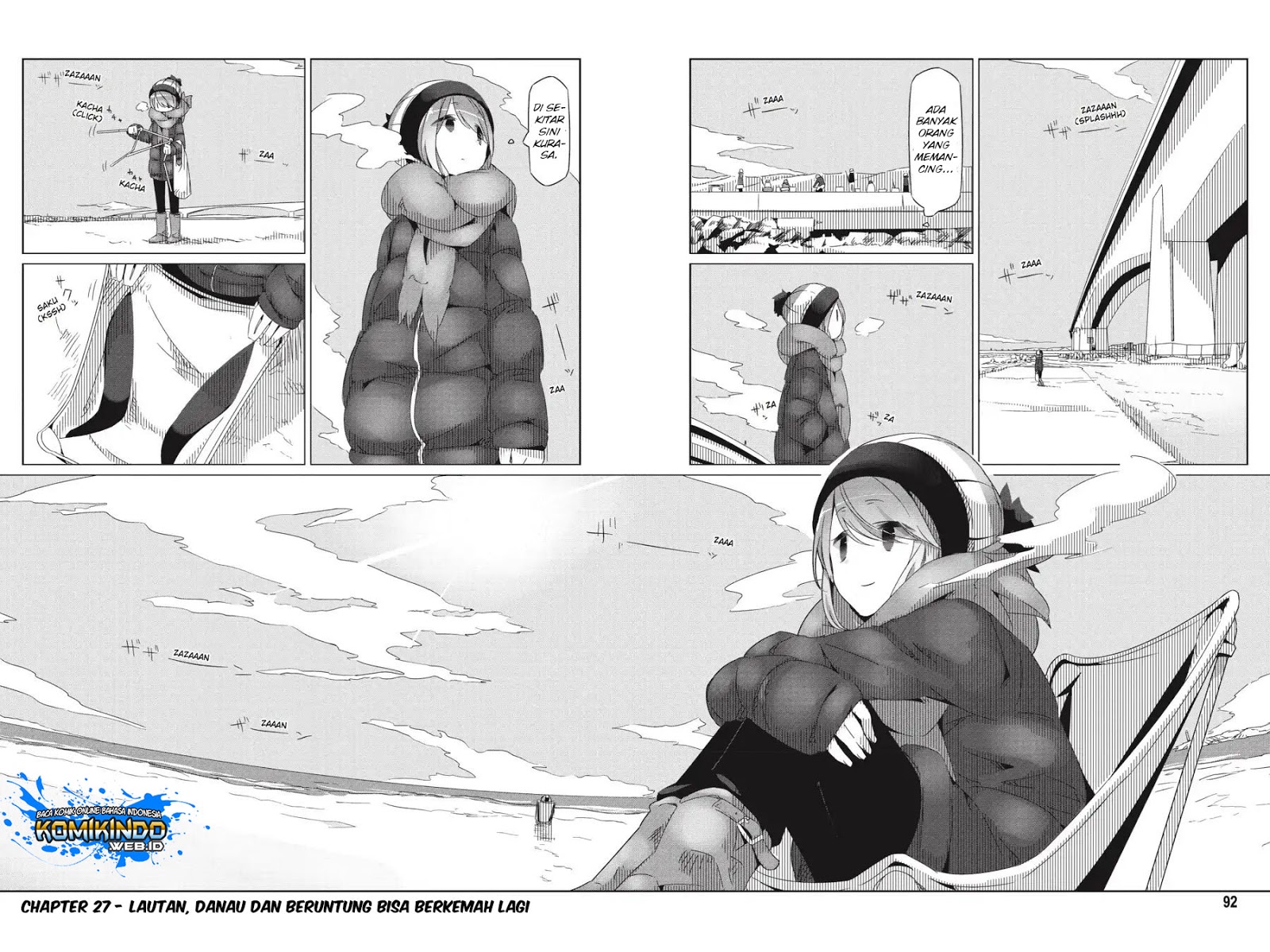 Yuru-Camp chapter 27 halaman 5