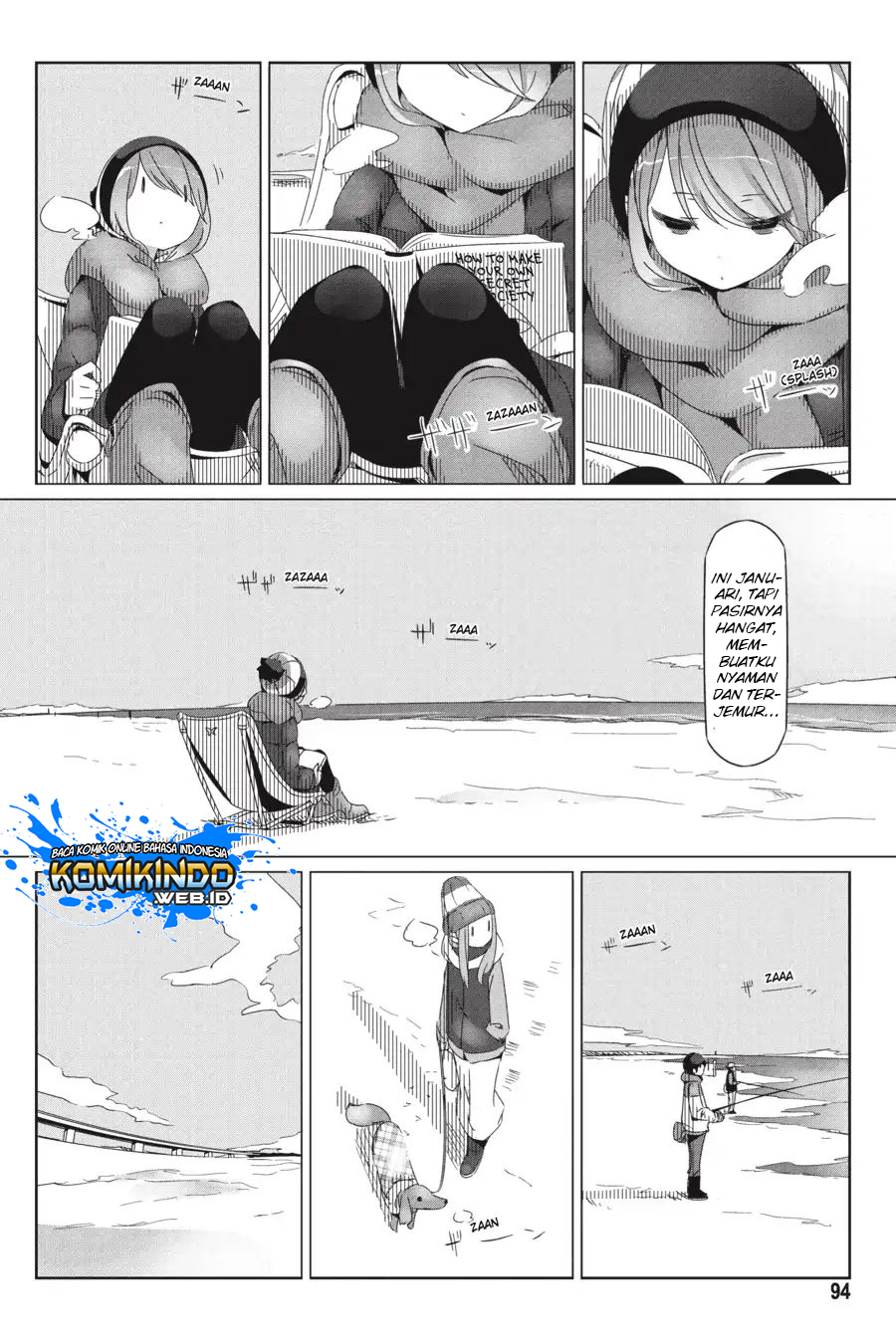 Yuru-Camp chapter 27 halaman 6