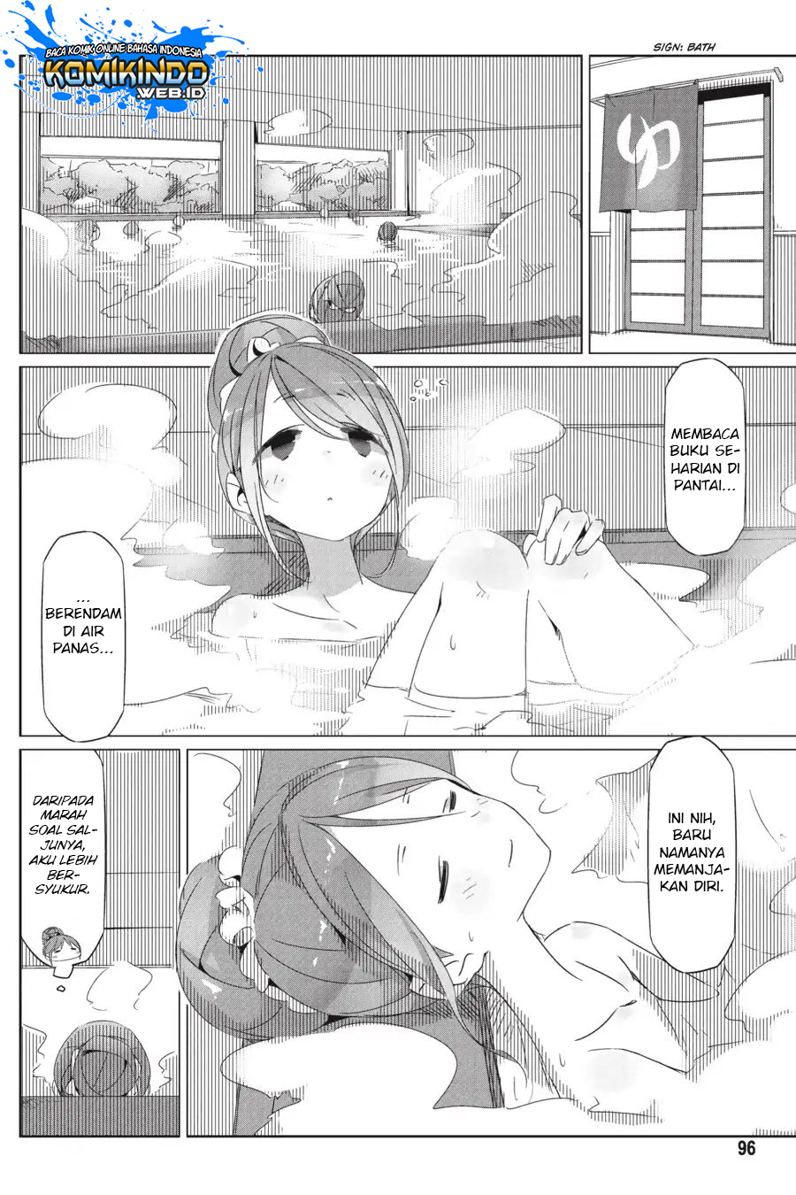 Yuru-Camp chapter 27 halaman 8