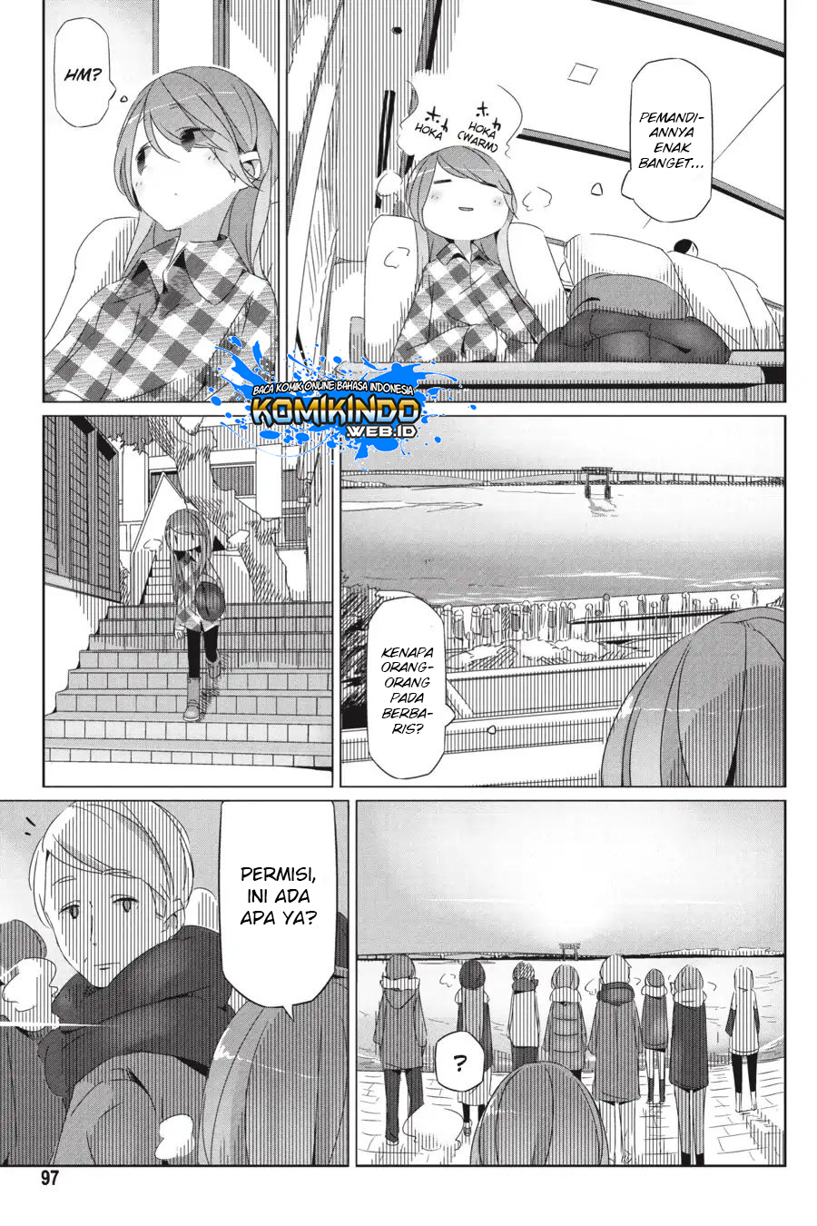 Yuru-Camp chapter 27 halaman 9
