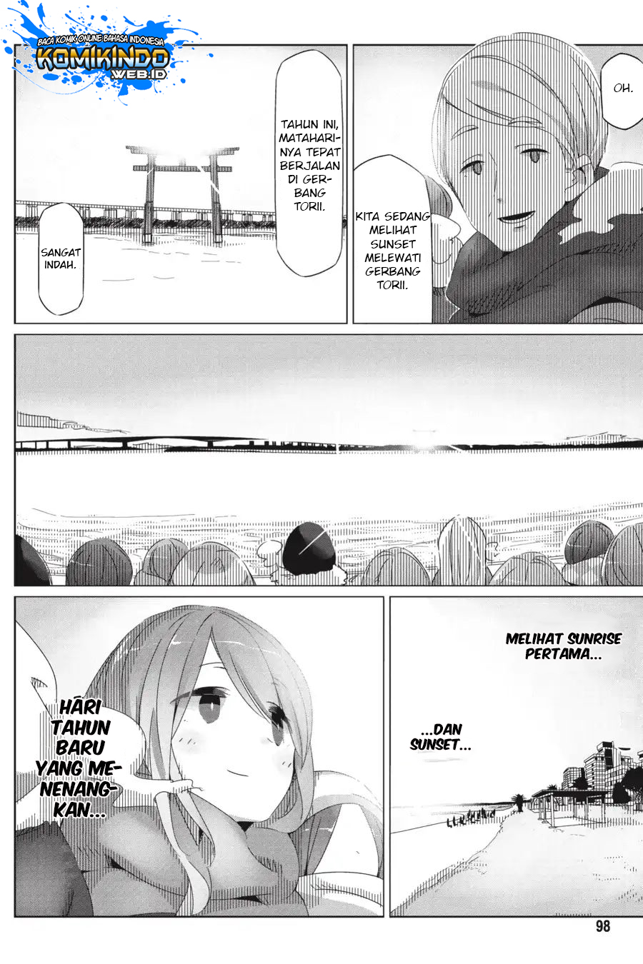 Yuru-Camp chapter 27 halaman 10