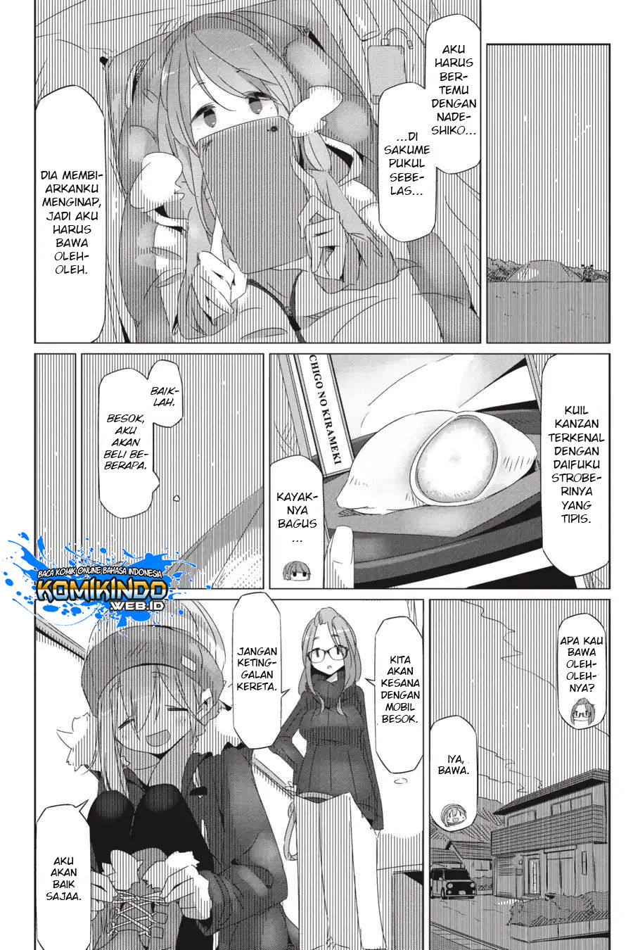 Yuru-Camp chapter 27 halaman 11