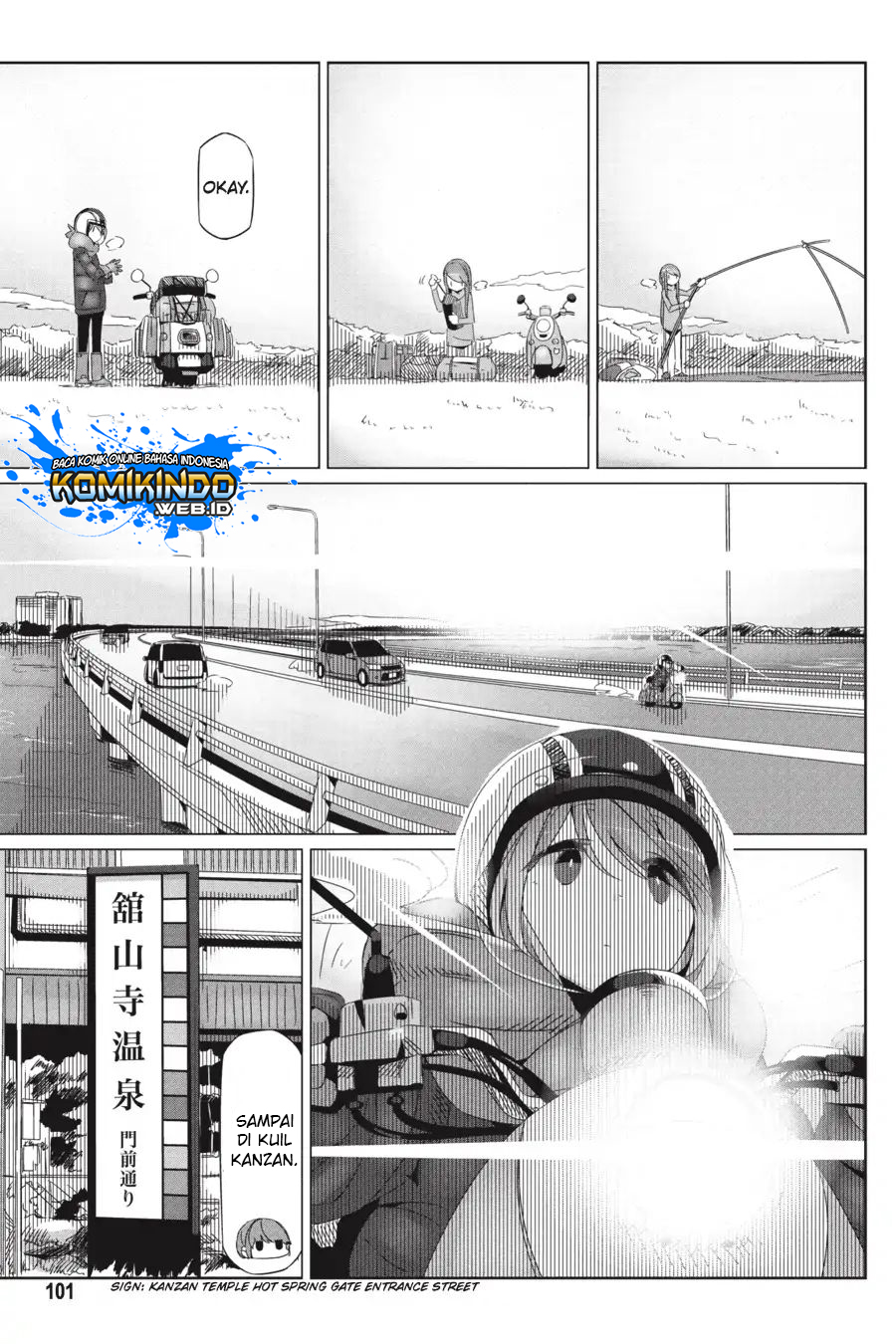 Yuru-Camp chapter 27 halaman 13