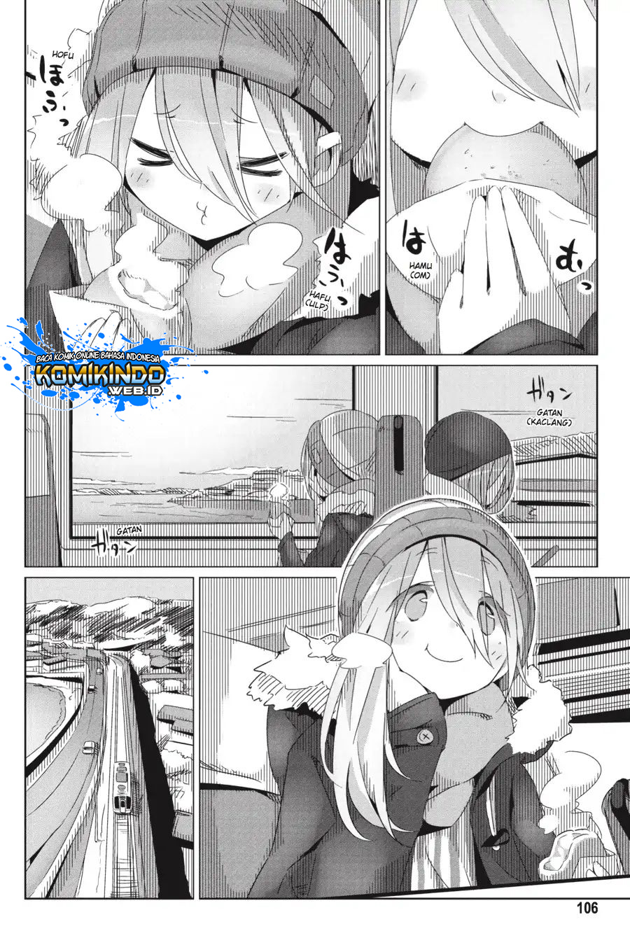 Yuru-Camp chapter 27 halaman 18