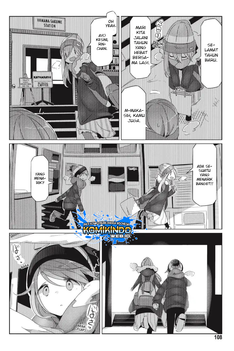 Yuru-Camp chapter 27 halaman 20