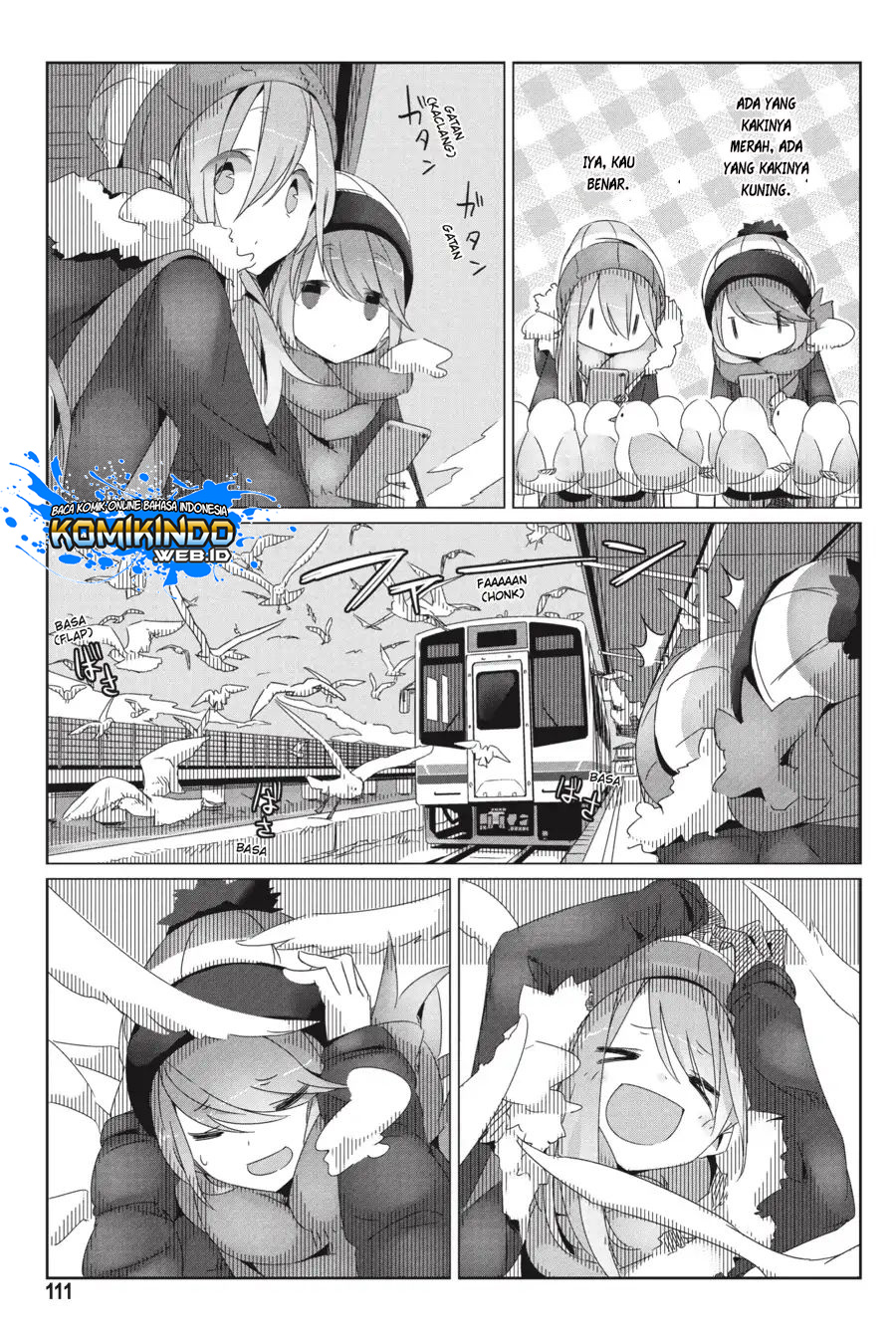 Yuru-Camp chapter 27 halaman 23