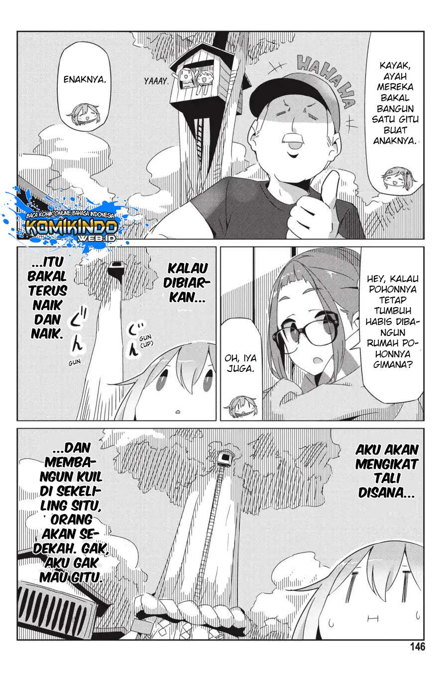 Yuru-Camp Bab 28.5 halaman 3