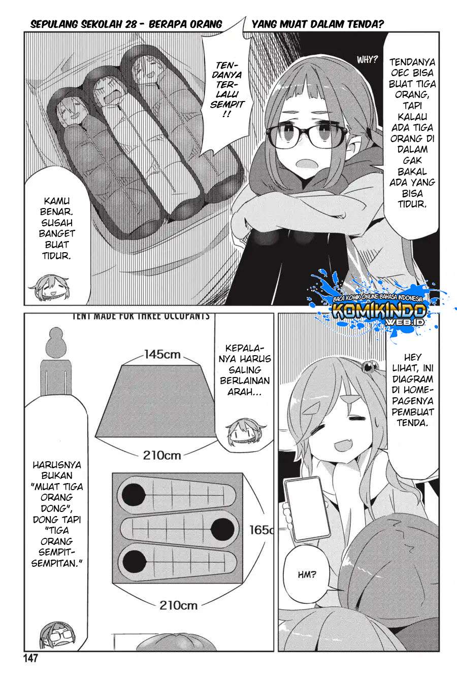 Yuru-Camp Bab 28.5 halaman 4