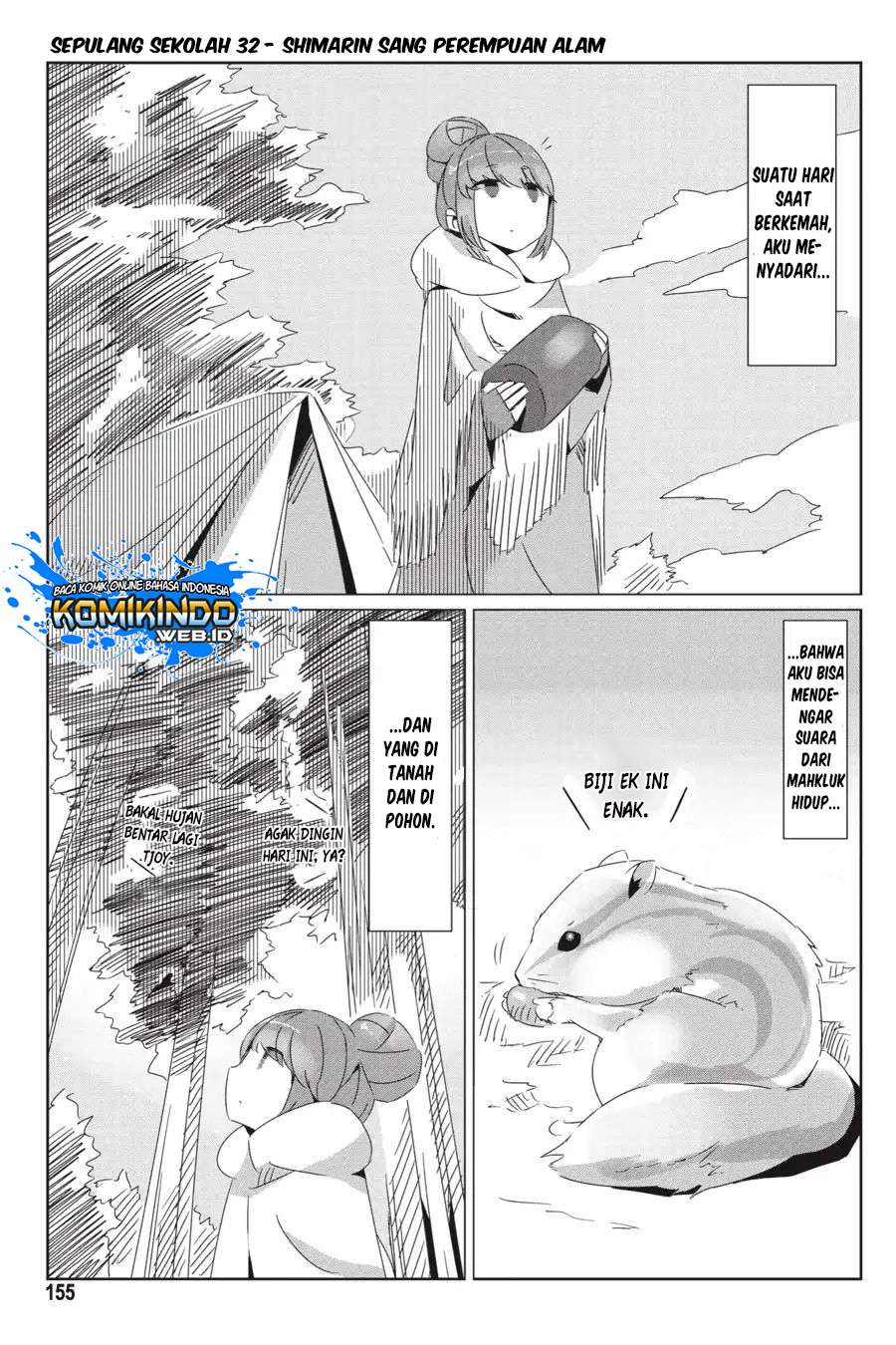 Yuru-Camp Bab 28.5 halaman 12