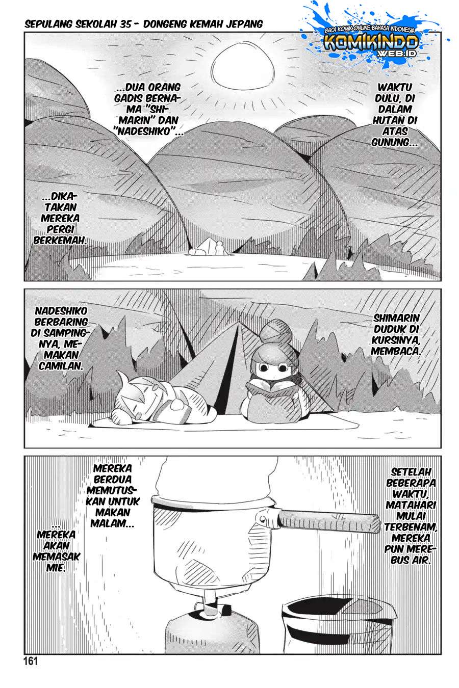 Yuru-Camp Bab 28.5 halaman 18