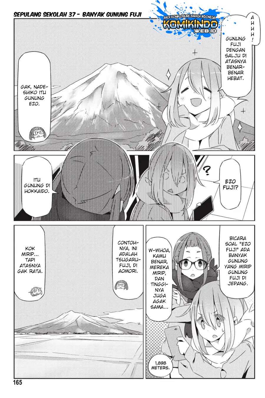 Yuru-Camp Bab 28.5 halaman 22