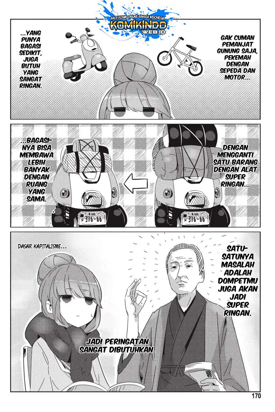 Yuru-Camp Bab 28.5 halaman 27