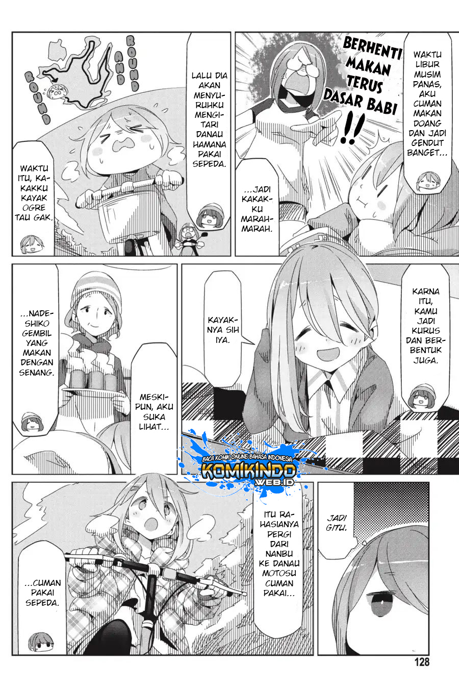 Yuru-Camp Bab 28 halaman 15