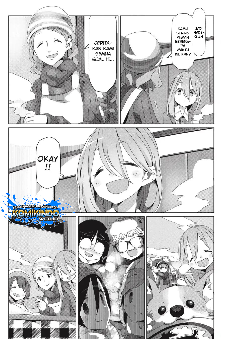 Yuru-Camp Bab 28 halaman 17