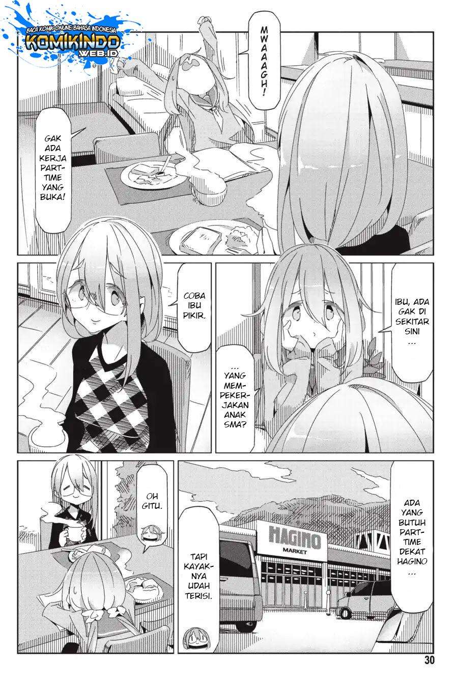 Yuru-Camp Bab 30 halaman 3