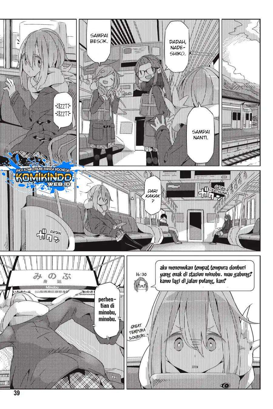 Yuru-Camp Bab 30 halaman 12