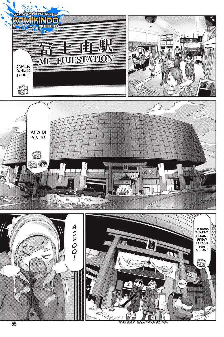 Yuru-Camp chapter 31 halaman 2