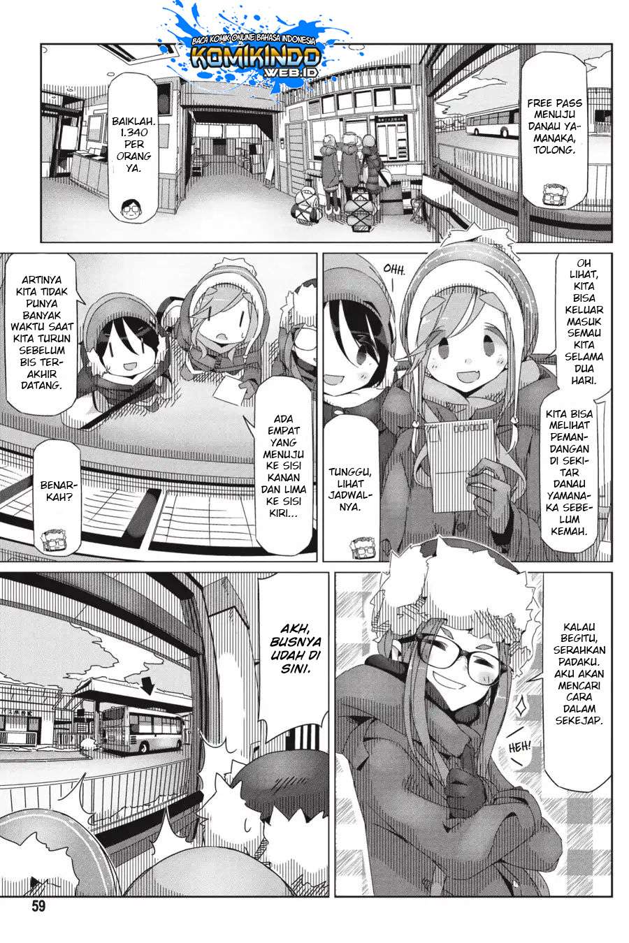 Yuru-Camp chapter 31 halaman 6