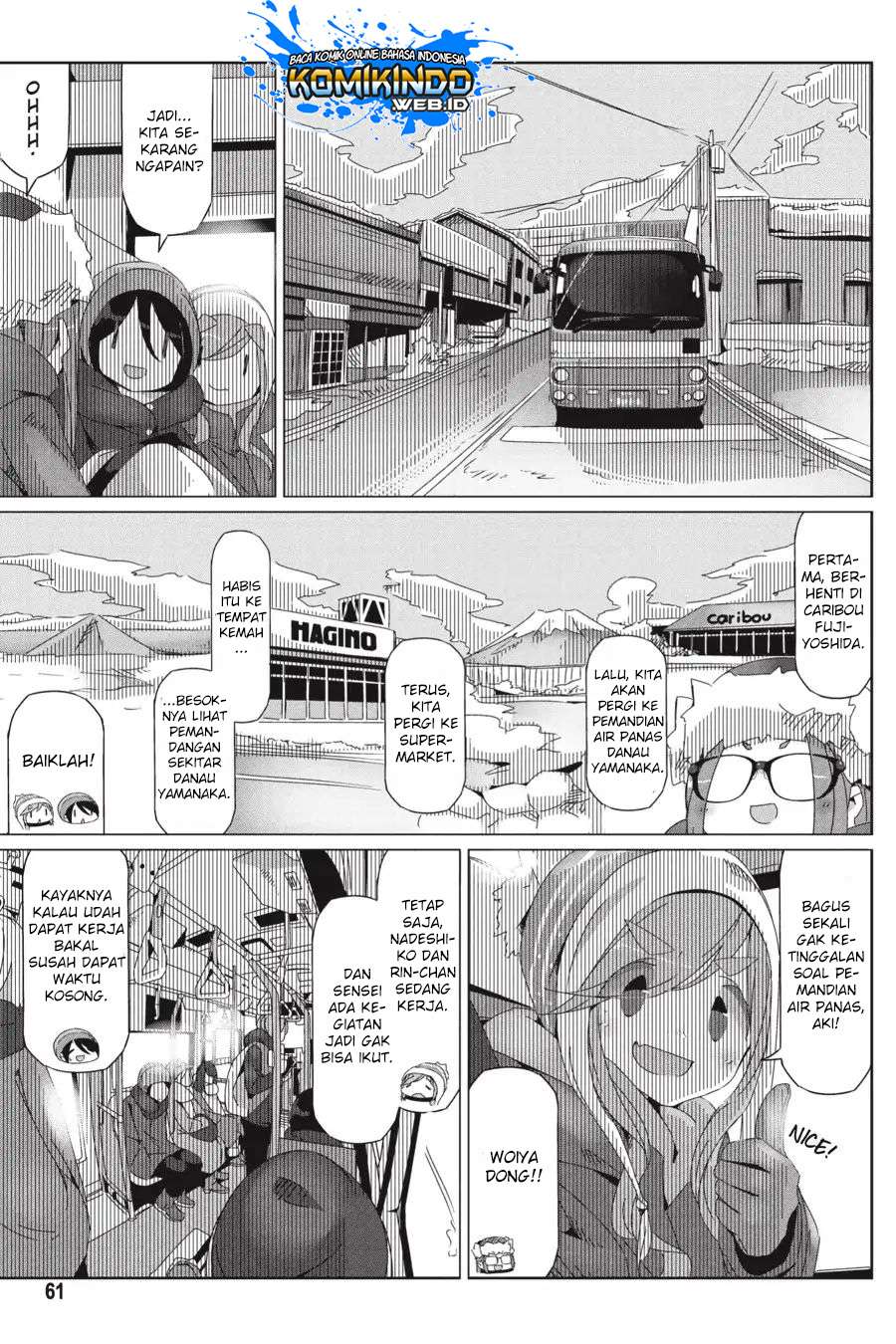 Yuru-Camp chapter 31 halaman 8