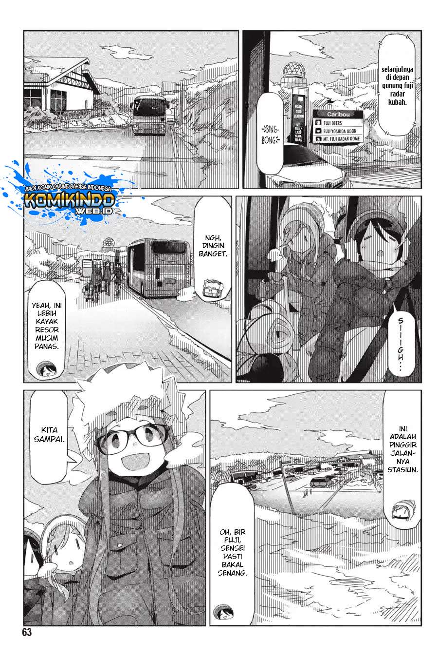 Yuru-Camp chapter 31 halaman 10