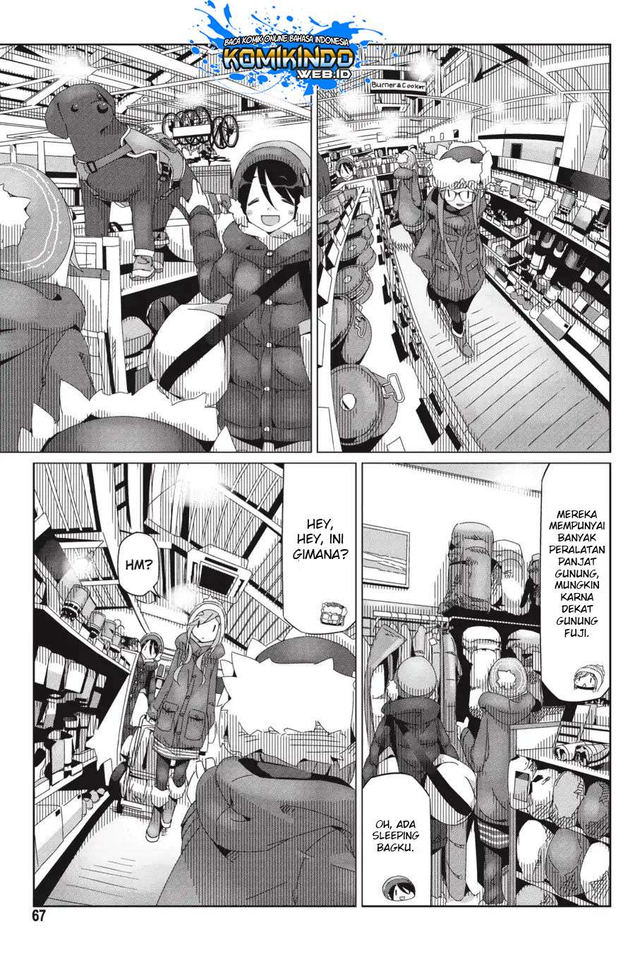 Yuru-Camp chapter 31 halaman 14