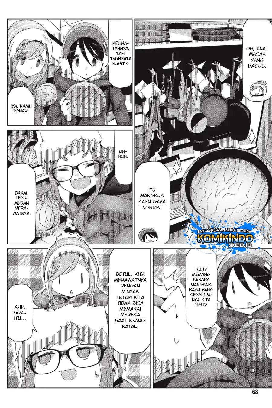 Yuru-Camp chapter 31 halaman 16