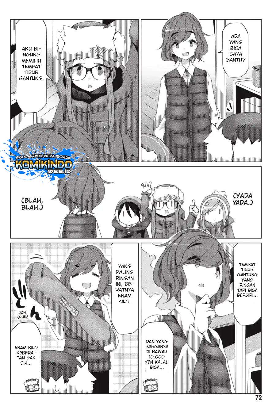Yuru-Camp chapter 31 halaman 20