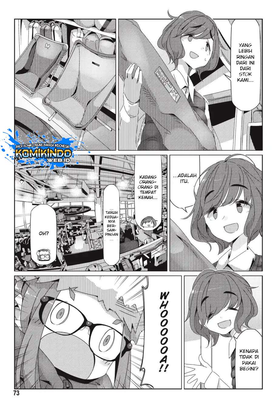Yuru-Camp chapter 31 halaman 21