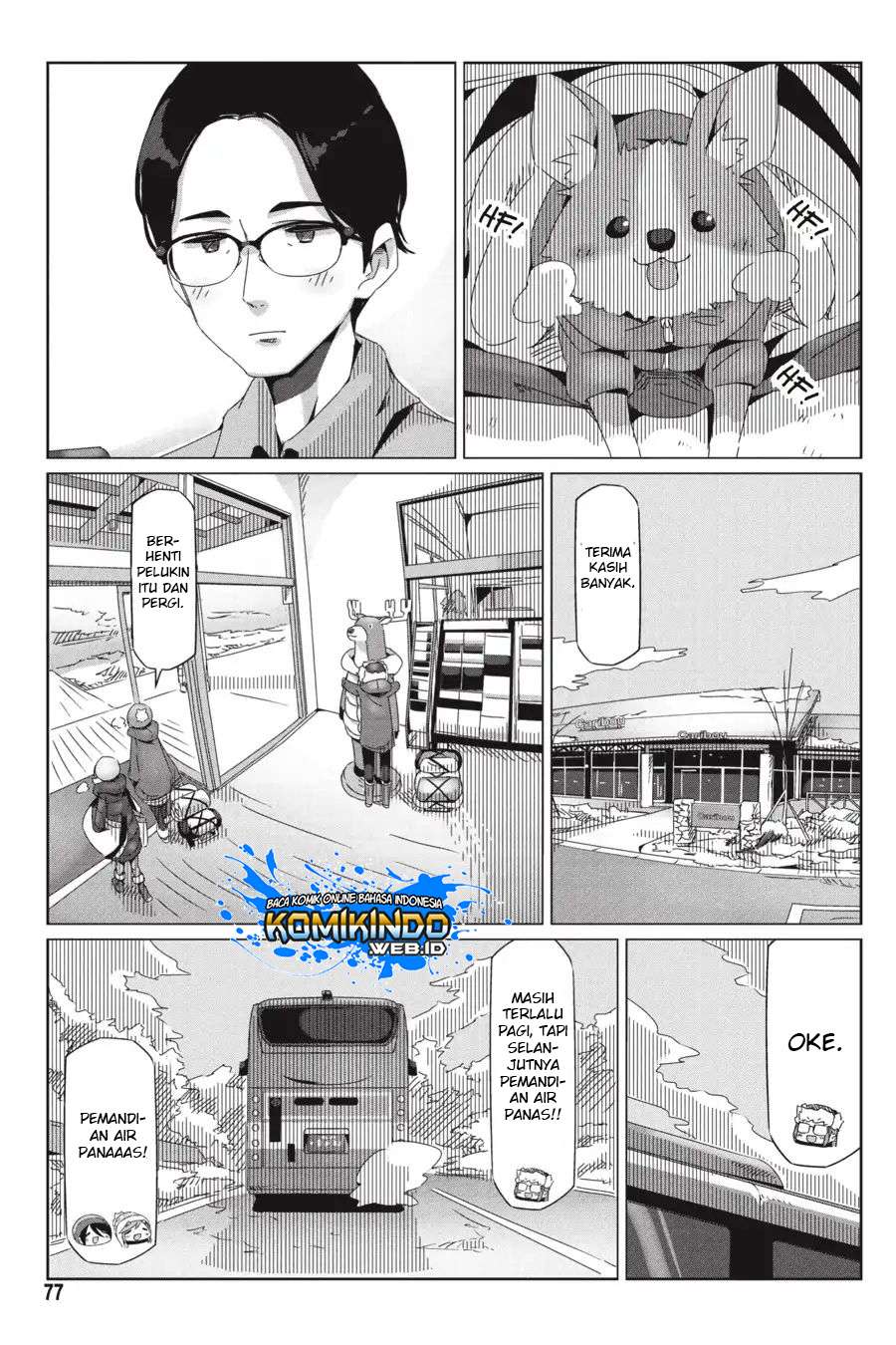 Yuru-Camp chapter 31 halaman 25