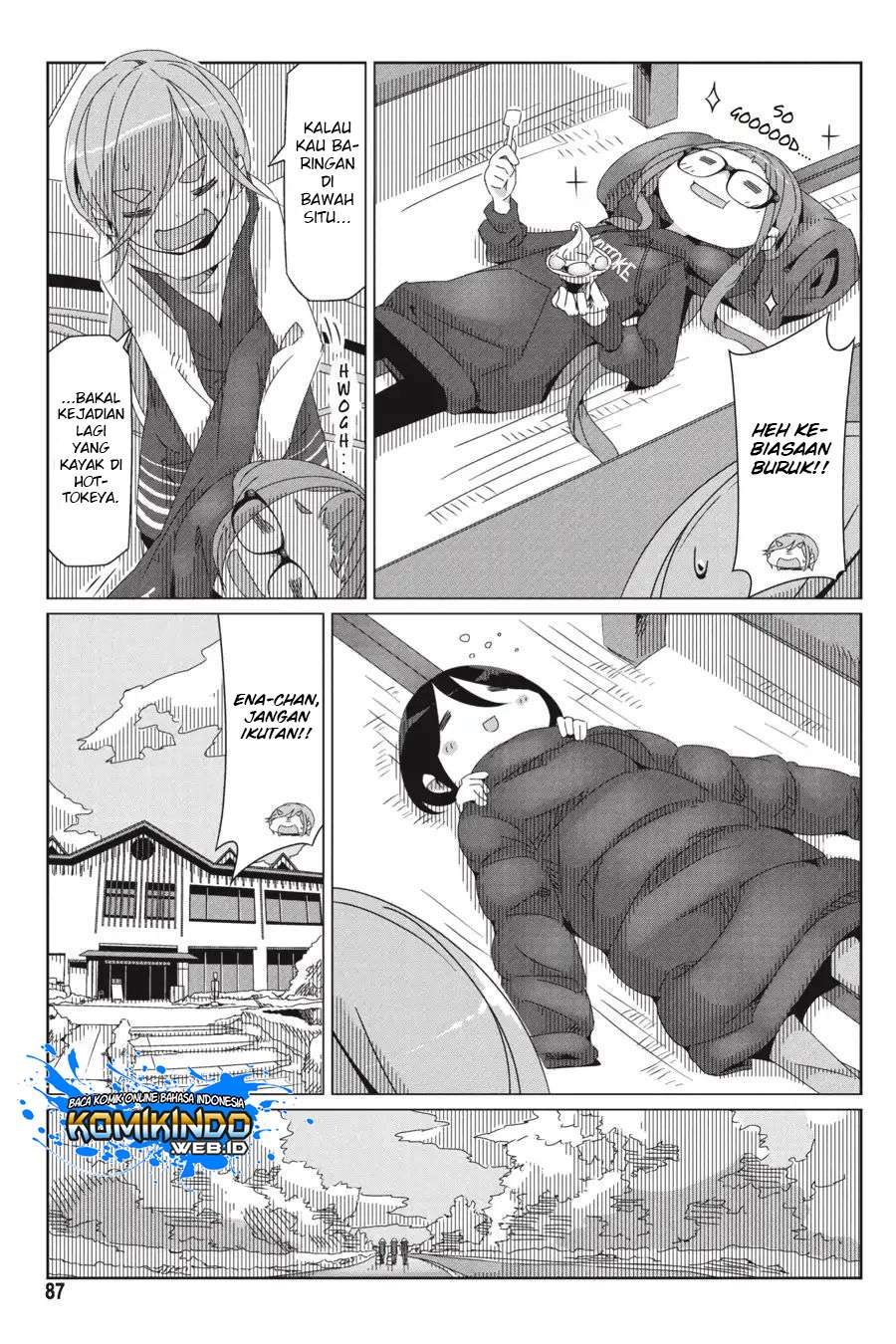 Yuru-Camp Bab 32 halaman 8