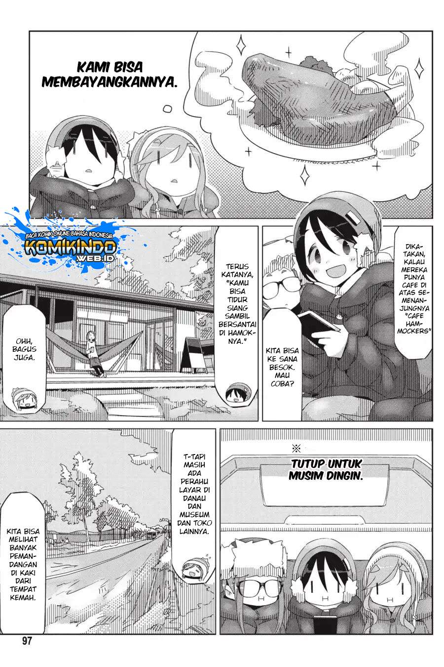 Yuru-Camp Bab 32 halaman 19