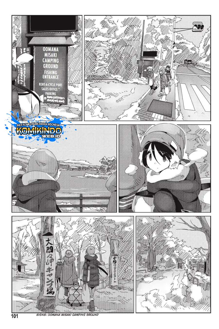 Yuru-Camp Bab 32 halaman 23